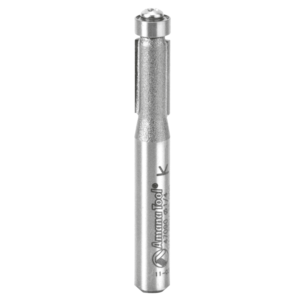 1/4" x 2-1/4" Flush Trim Bit, 2-Flute, 1/4" Shank - Main Image