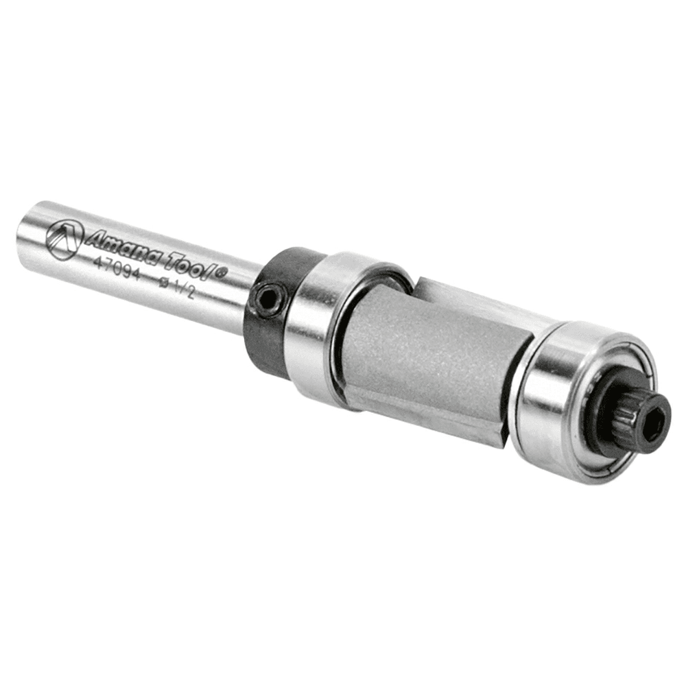1/2" x 2-19/32" Down-Shear Multi Trimmer Bit with Ball Bearing, 1/4" Shank - Alt Image 2