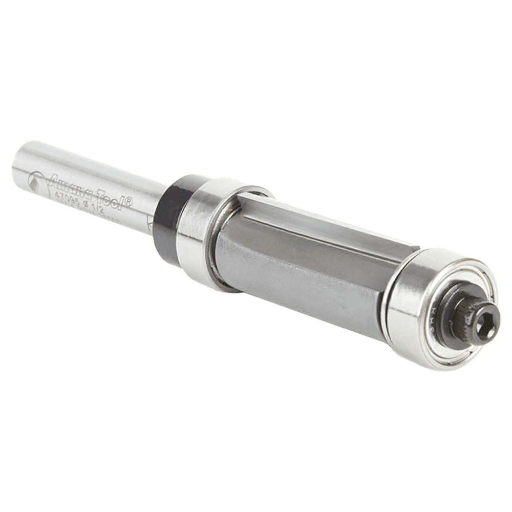 1/2" x 2-15/16" Down-Shear Multi Trimmer Bit with Ball Bearing, 1/4" Shank - Alt Image 3