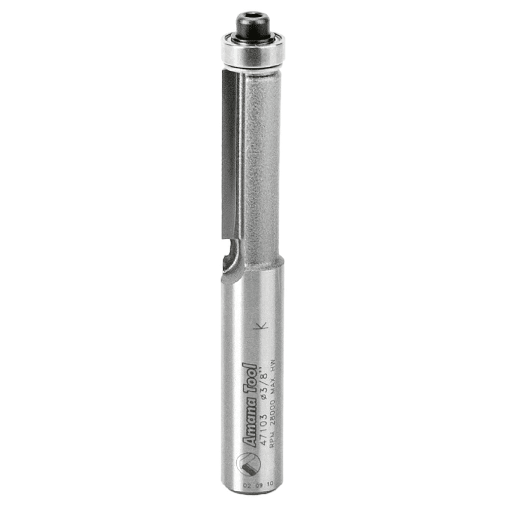 3/8" x 2-7/8" Flush Trim Bit, 1-Flute, 3/8" Shank - Main Image