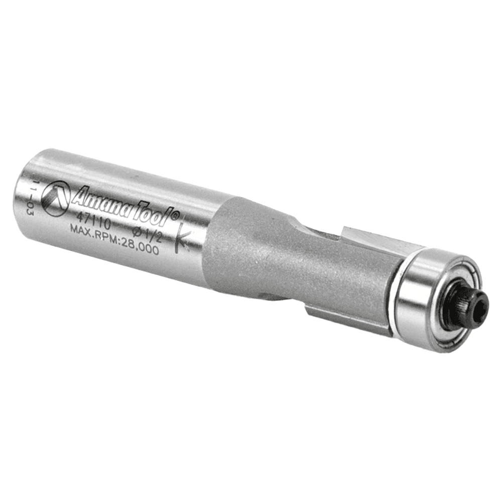 1/2" x 2-3/4" Flush Trim Bit, 2-Flute, 1/2" Shank - Alt Image 1