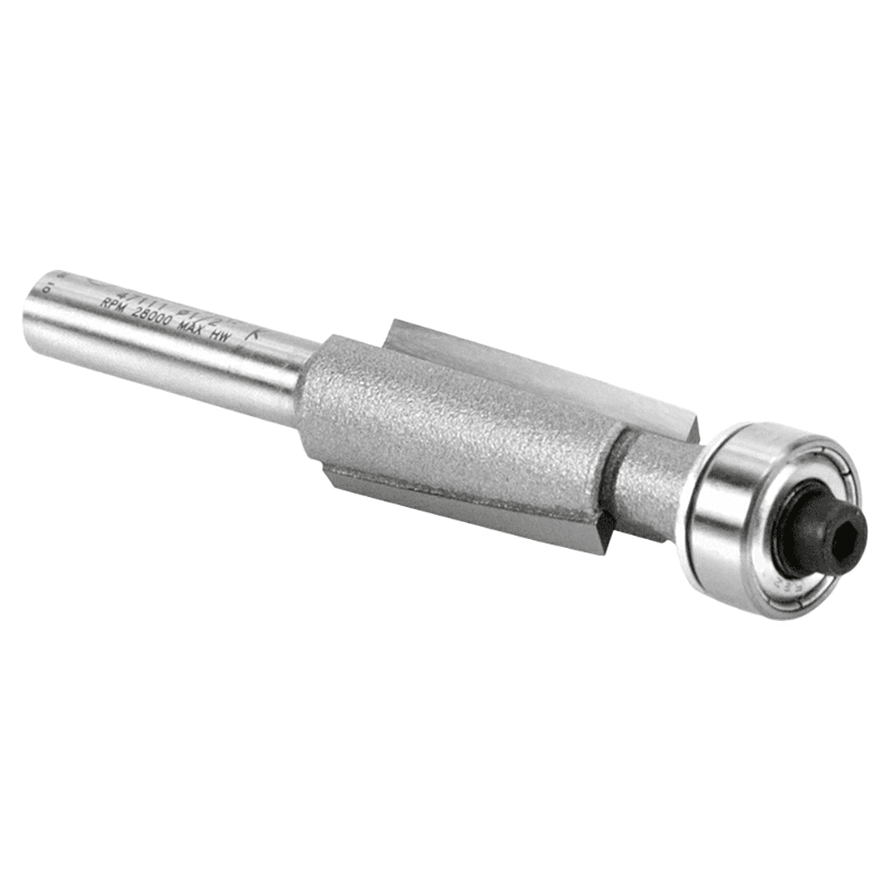 1/2" x 2-7/8" Dynabit Down-Shear Laminate Flush Trim Bit, 2-Flute, 1/4" Shank - Alt Image 2