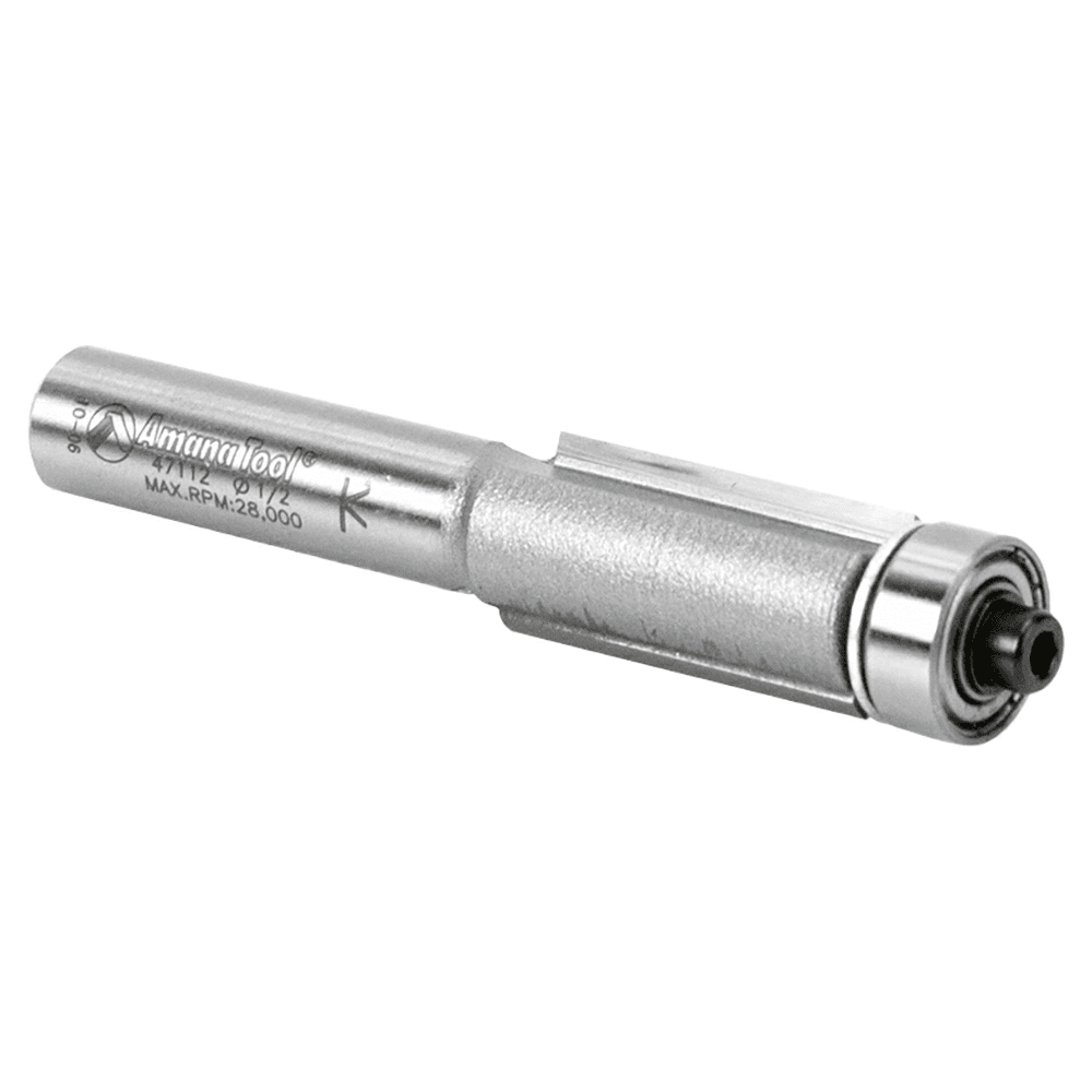 1/2" x 2-7/8" Flush Trim Bit, 2-Flute, 3/8" Shank - Alt Image 2