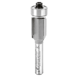 1/2" x 2" Flush Trim Bit, 3-Flute, 1/4" Shank - Main Image
