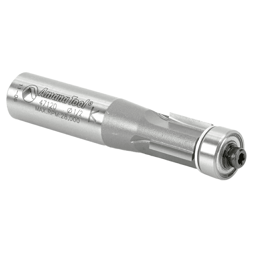 1/2" x 2-5/8" Flush Trim Bit, 3-Flute, 1/2" Shank - Alt Image 2
