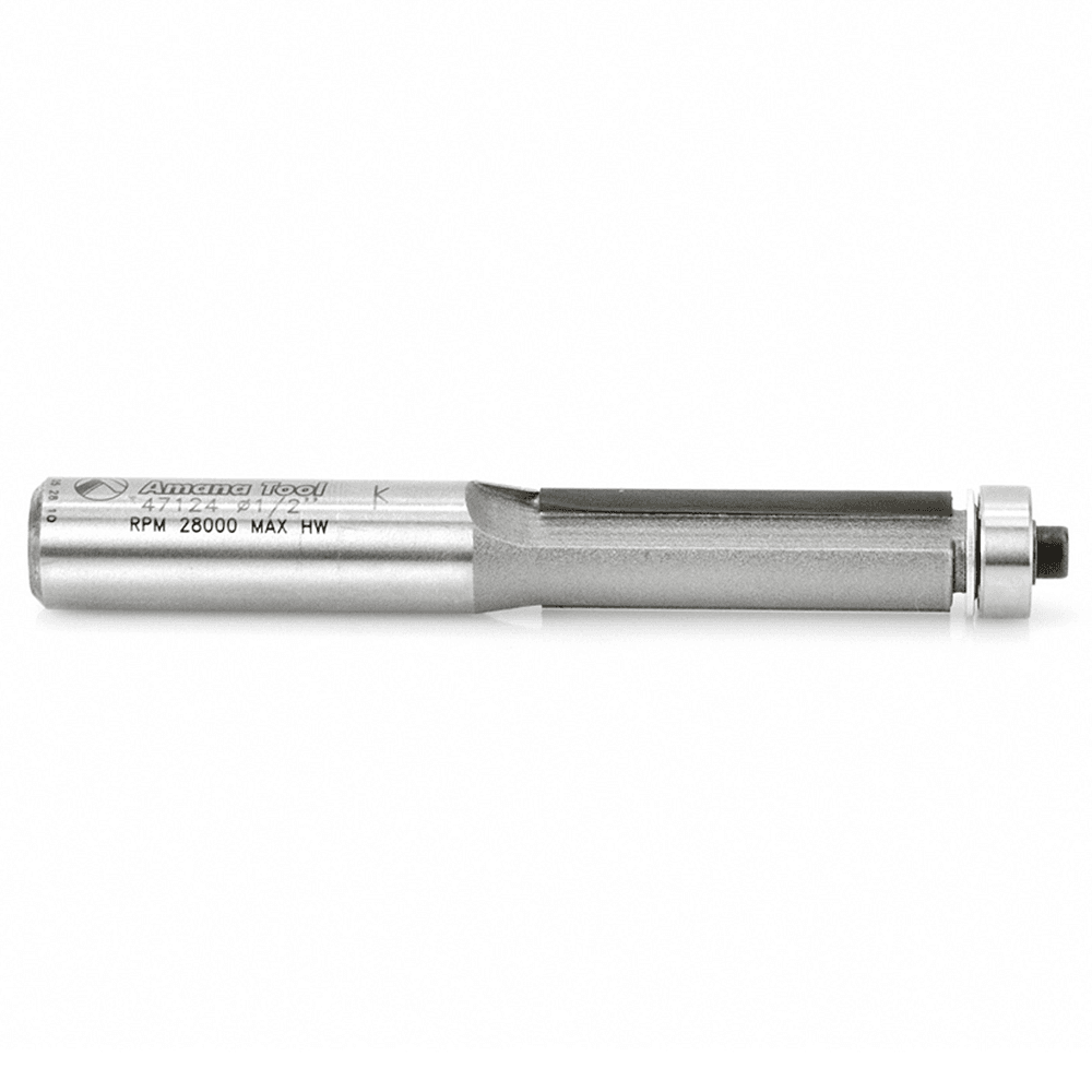 1/2" x 3-7/8" Flush Trim Bit, 3-Flute, 1/2" Shank - Alt Image 1