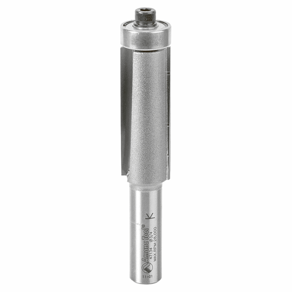 3/4" x 4-1/4" SuperTrim Up-Shear Flush Trim Bit, 2-Flute, 1/2" Shank - Main Image
