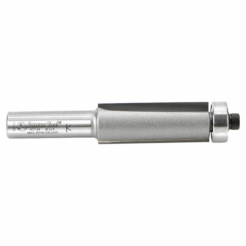 3/4" x 4-1/4" SuperTrim Up-Shear Flush Trim Bit, 2-Flute, 1/2" Shank - Alt Image 1