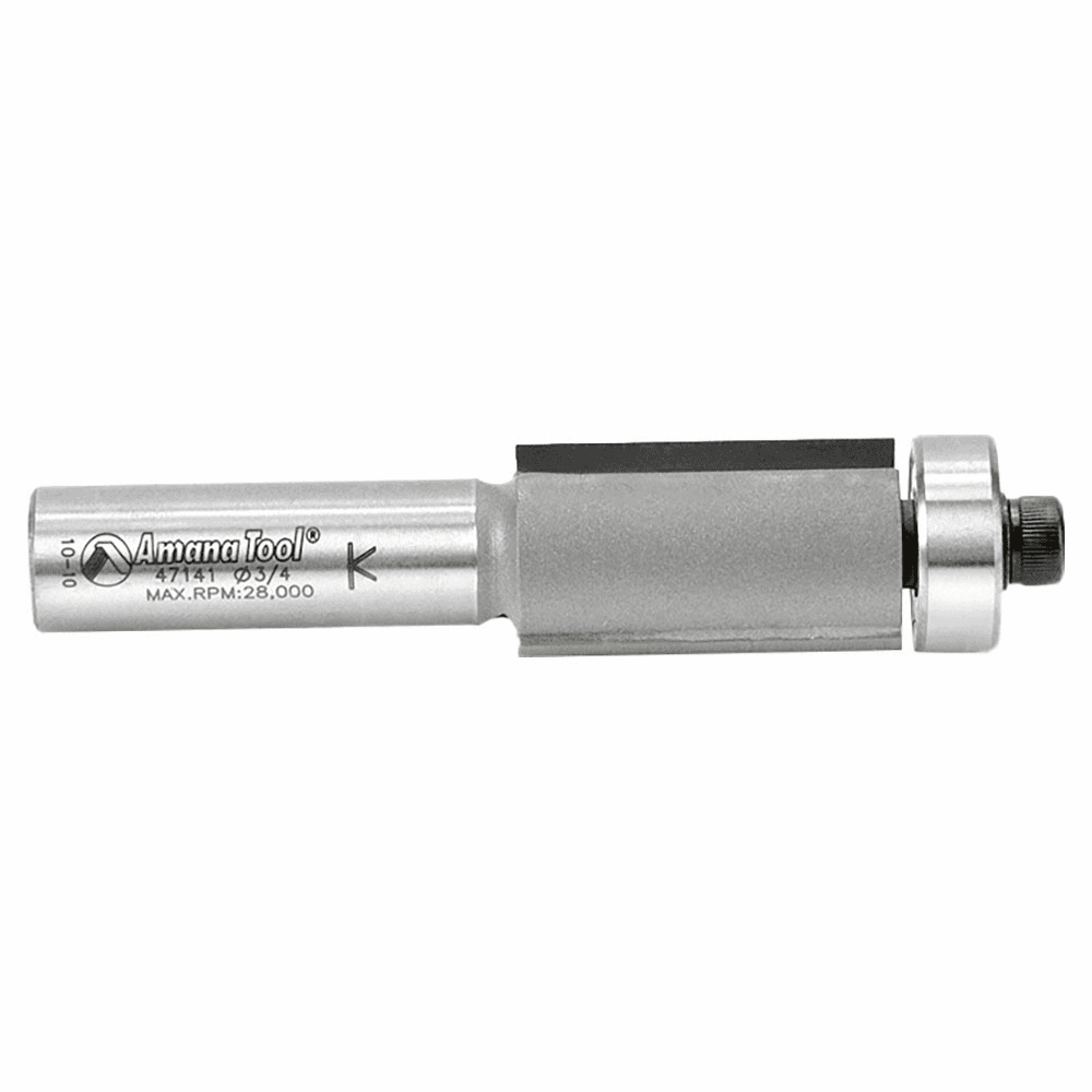 3/4" x 3-1/2" Flush Trim Bit, 2-Flute, 1/2" Shank - Alt Image 1