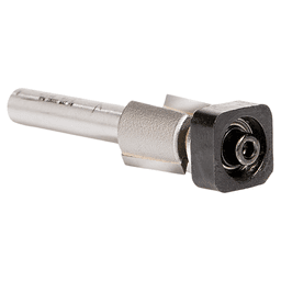 1/2" Dia x 1/2" Carbide Tipped Laminate Trimmer Router Bit with Euro Square Bearing, 2-Flute, 1/4" Shank Alt 2 - Image