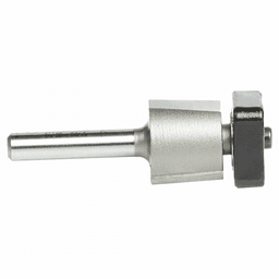 3/4" x 2-3/8" Laminate Trimmer Router Bit with Euro Square Bearing, 2-Flute, 1/4" Shank - Alt Image 1