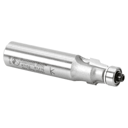 1/2" Dia x 3/8" Carbide Tipped No-File Trim .059 Radius Bevel Trim Bit, s, 1/2" Shank Alt 3 - Image