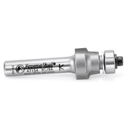 No-File™ 1/2" x 1-7/8" Router Trim Bit with Ball Bearing Guide, 1/4" Shank - Alt Image 1