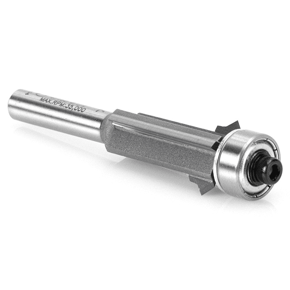 5/8" x 2-5/8" Flush Trim V-Groove Bit, 2-Flute, 1/4" Shank - Alt Image 2