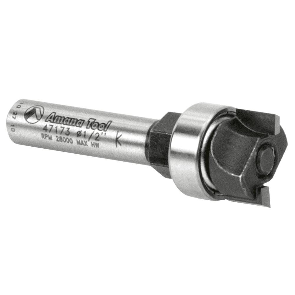 1/2" x 1-11/16" Dado Clean Out Assembly, 2-Flute, 1/4" Shank - Alt Image 1