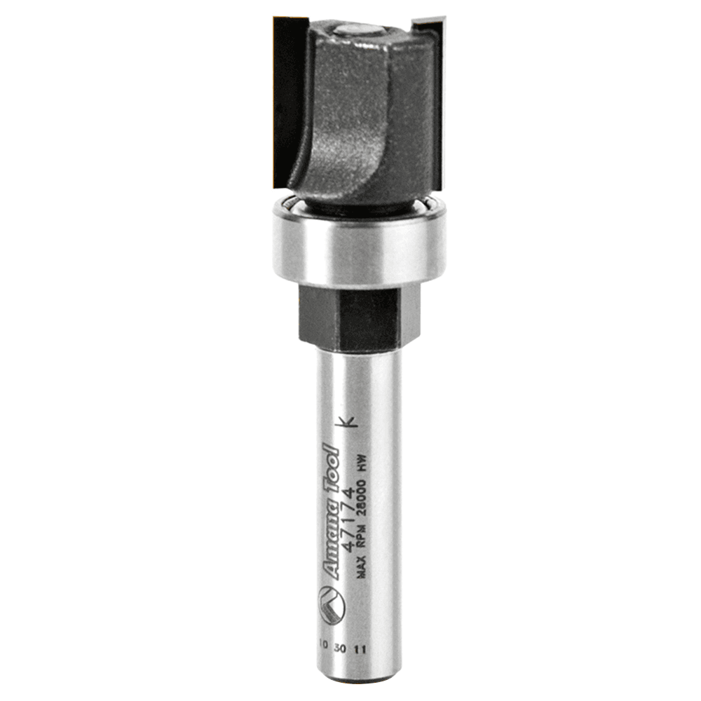 1/2" x 1-15/16" Template Cutter Assembly, 2-Flute, 1/4" Shank - Main Image