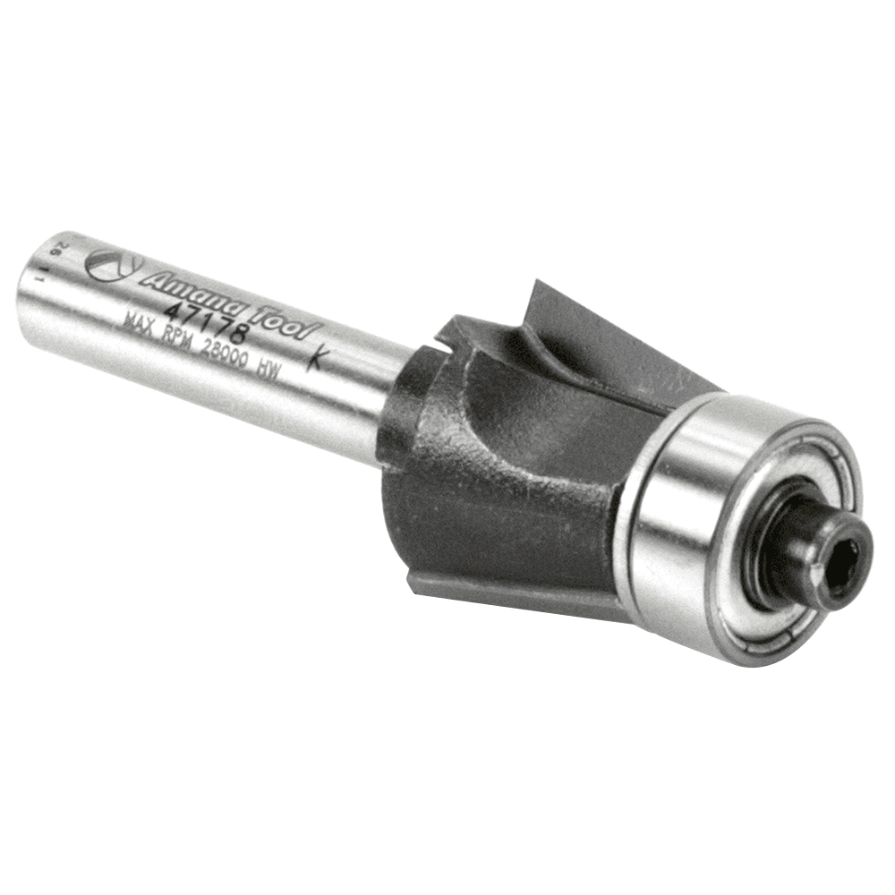 5/8" x 10&#730; Bevel Cutter Assembly, 1/4" Shank - Alt Image 1