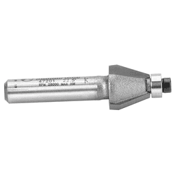1/2" x 22&#730; Bevel Laminate Trim Bit with Ball Bearing, 2-Flute, 1/4" Shank - Alt Image 2