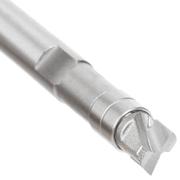 1/4" x 2" Miniature Flush Trim Plunge Template with Upper Ball Bearing, 2-Flute, 1/4" Shank - Alt Image 2
