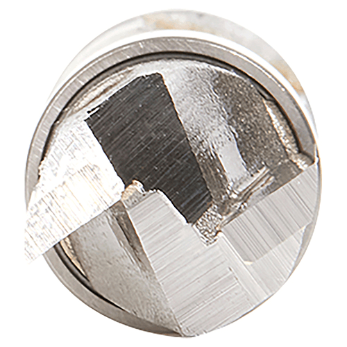 1/2" Dia x 1/2" Carbide Tipped Flush Trim Plunge Template, 1/2" Shank with Upper Ball Bearing Router Bit Alt 4 - Image