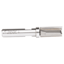 5/8" Dia x 1-1/4" Carbide Tipped Flush Trim Plunge Template, 1/2" Shank with Upper Ball Bearing Router Bit Alt 2 - Image