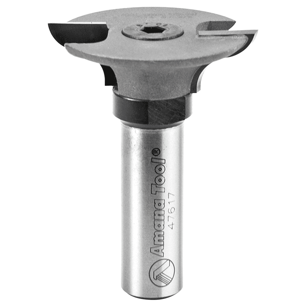 1-5/8" x 2" Cope Cutter with Stub Spindle, 2-Flute, 1/2" Shank - Main Image