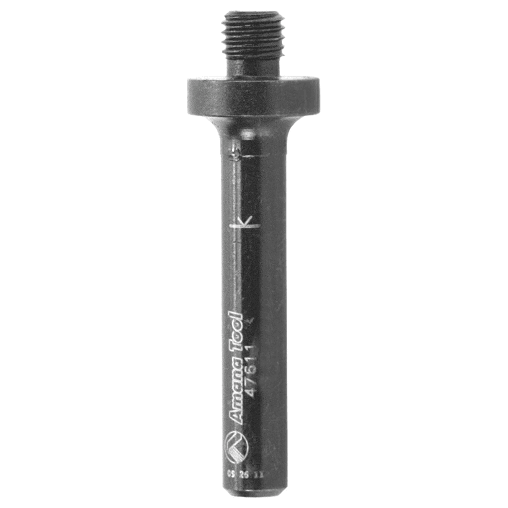 1/4" - 28 NF x 1-13/16" Threaded Arbor for Screw Type Mortising Cutters, 1/4" Shank - Main Image