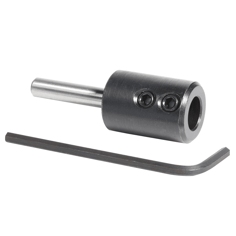 3/4" x 2-5/32" Dowel Drill/Boring Bit Adapter for Standard Collet/Tool Holder, 1/4" Shank - Alt Image 2