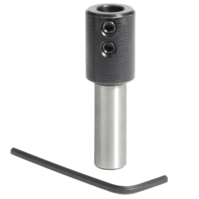 3/4" x 2-7/16" Dowel Drill/Boring Bit Adapter for Standard Collet/Tool Holder, 1/2" Shank - Main Image