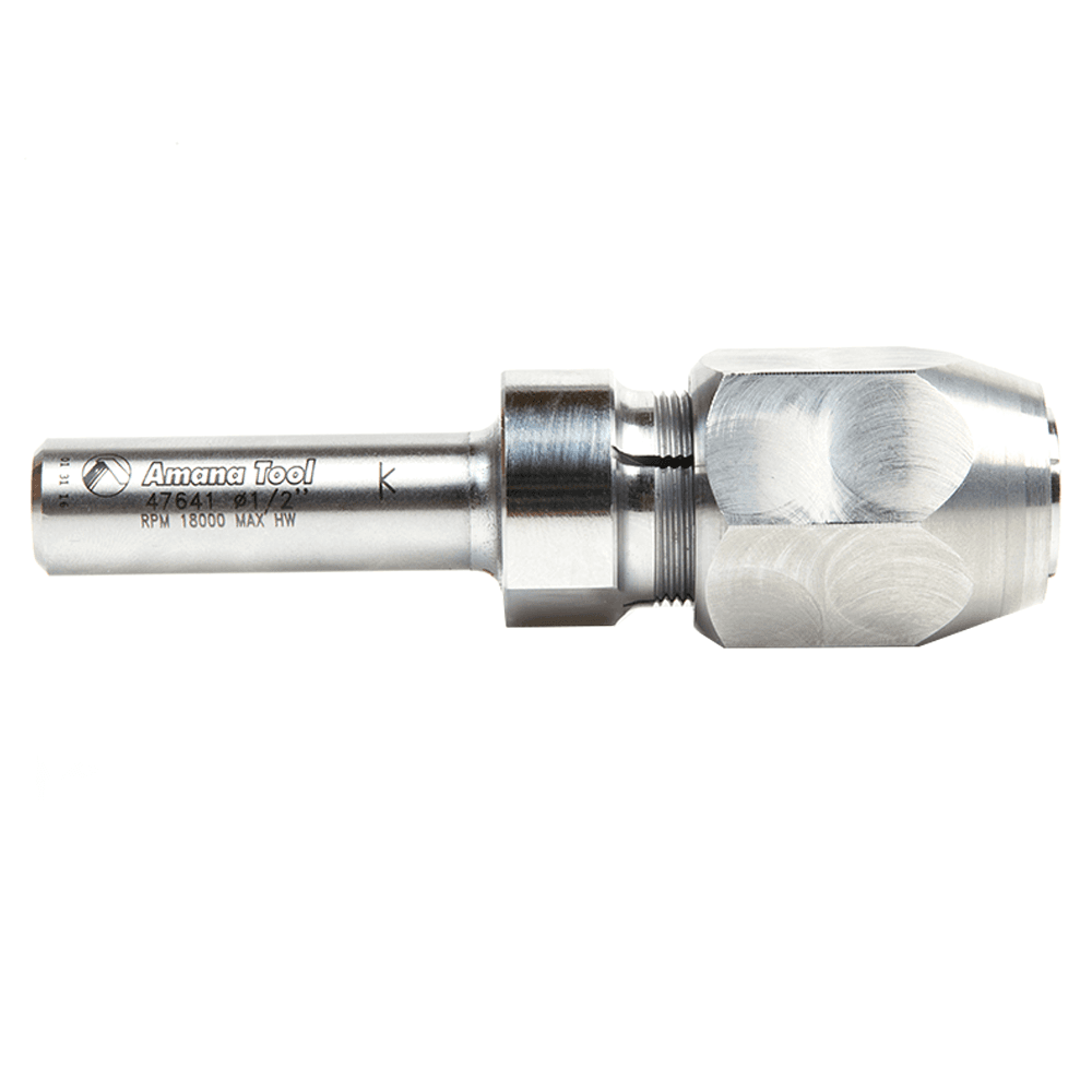 1" x 3-5/8" CNC Extension Adapter Router Bit, 1/2" Shank - Alt Image 1