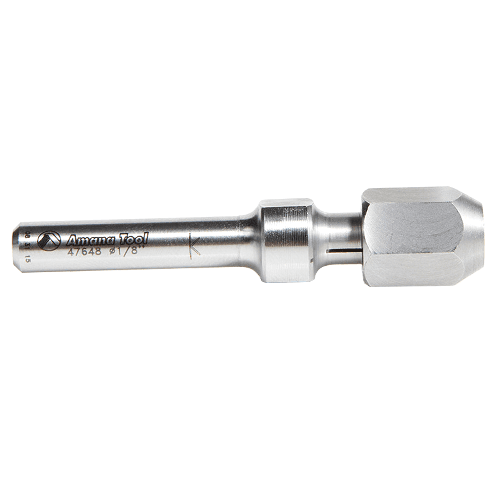 7/16" x 2-1/4" CNC Extension Adapter Router Bit, 1/4" Shank - Alt Image 1