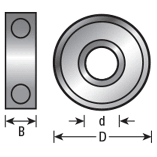 3/16" x 3/8" Steel Ball Bearing Guide - Alt Image 1