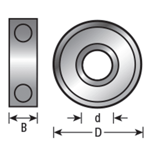 7/8" Steel Ball Bearing Guide - Alt Image 1