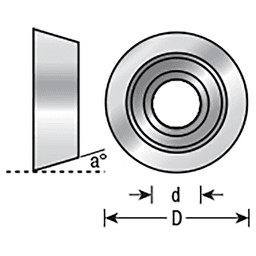 Ultra-Glide 7/8" x 1/4" 10&#730; Taper High Performance Ball Bearing Guide Assembly - Alt Image 1