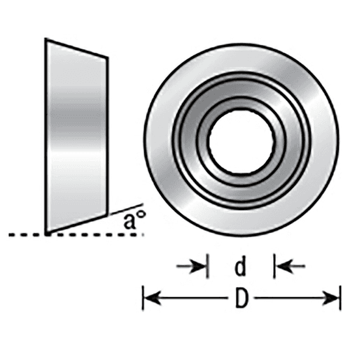 Ultra-Glide 1" x 1/4" 5&#730; Taper High Performance Ball Bearing Guide Assembly - Alt Image 1