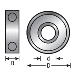 1-1/8" Steel Ball Bearing Guide - Alt Image 1