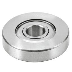 1-1/8" x 8mm x 1/4" Steel Ball Bearing Guide - Main Image