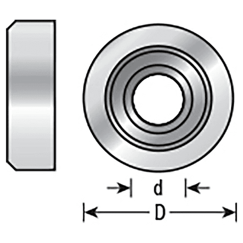 Ultra-Glide 29/32" x 1/4" High Performance Ball Bearing Guide - Alt Image 2