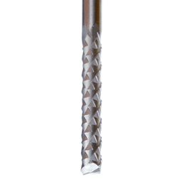 1/8" x 2" Fiberglass/Composite Cutting Medium Burr Router Bit with End Mill Point, 1/8" Shank - Alt Image 3