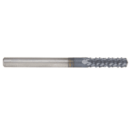 1/8" x 1-1/2" High Performance AlTiN Coated End Mill Router Bit, 1/8" Shank - Alt Image 1