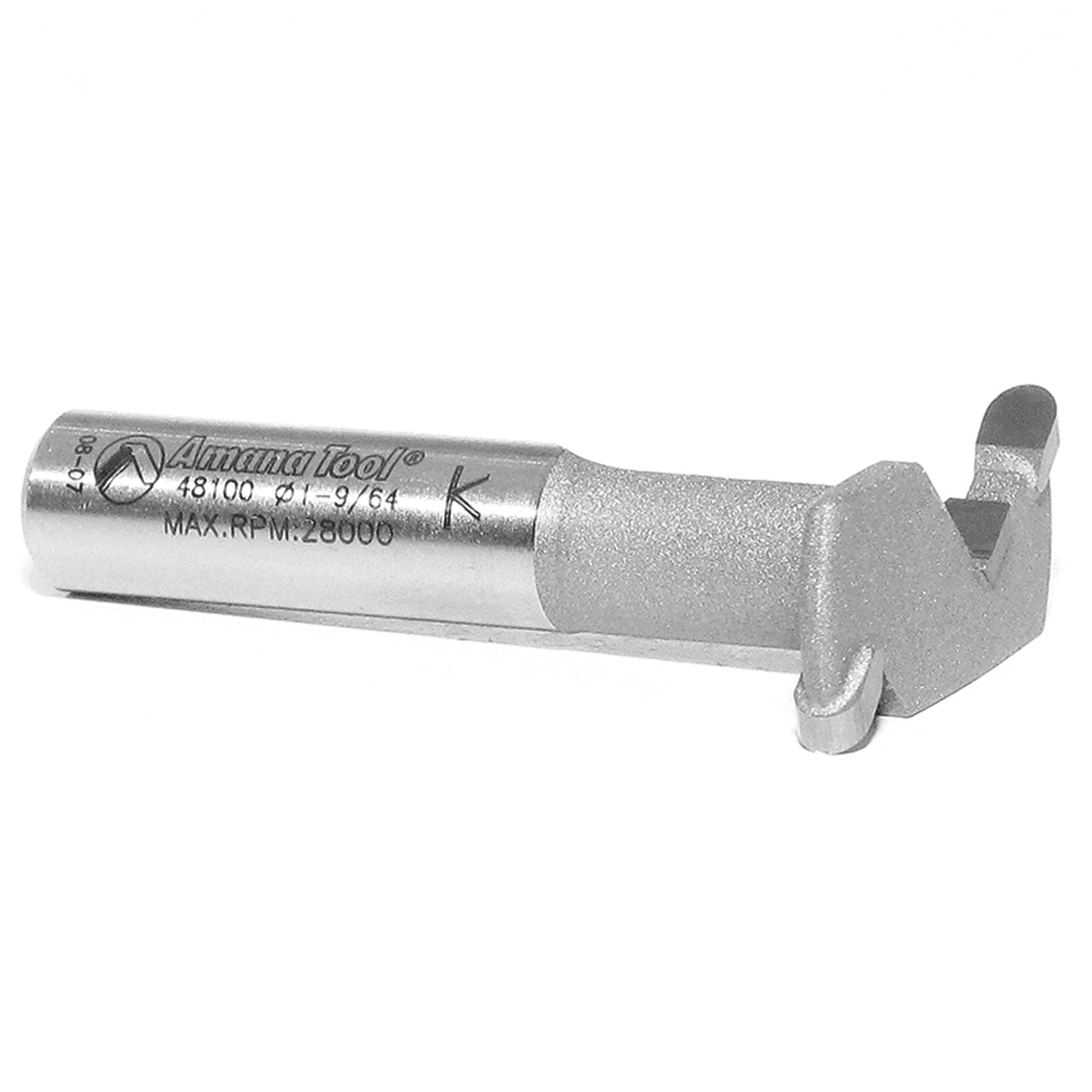 1-1/8" x 2" Amerock Hinge Bit, 2-Flute, 3/8" Shank - Alt Image 2