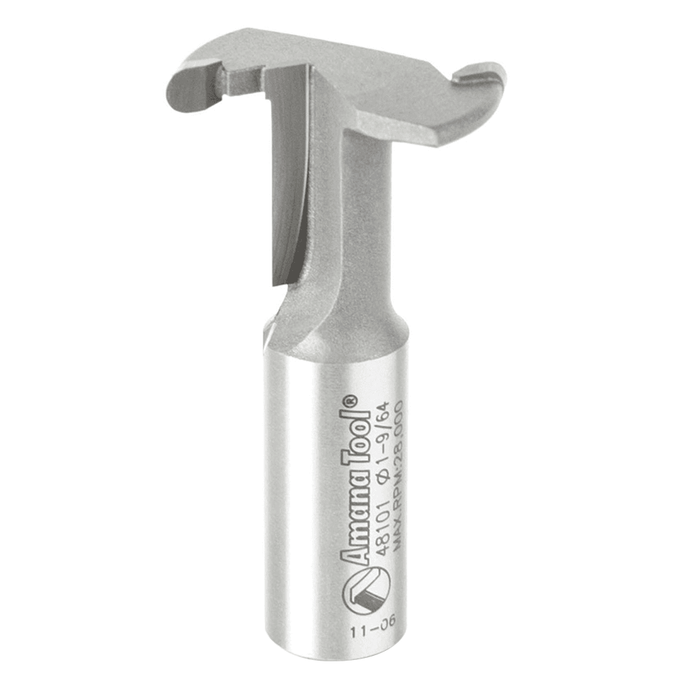 1-1/8" x 2-1/8" Amerock Hinge Bit, 2-Flute, 1/2" Shank - Main Image