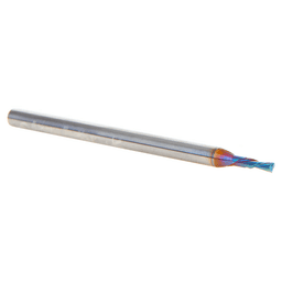 48210-K 1.5mm x 50mm Down-Cut Spektra Extreme Tool Life Coated Spiral Plunge Bit, 2-Flute, 3mm Shank Alt 2 - Image