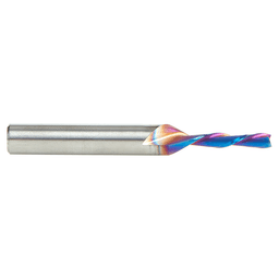 3mm x 50mm Down-Cut Spektra Extreme Tool Life Coated Spiral Plunge Bit, 2-Flute, 6mm Shank Alt 2 - Image