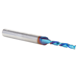 3mm Dia x 20mm CNC Solid Carbide Spektra Extreme Tool Life Coated Compression Spiral Bit, 2 Flute, 6mm Shank Alt 3 - Image