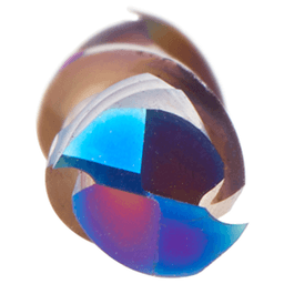 6mm Dia x 20mm CNC Solid Carbide Spektra Extreme Tool Life Coated Compression Spiral Bit, 2 Flute, 6mm Shank Alt 4 - Image