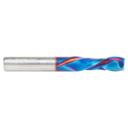8mm Dia x 25mm CNC Solid Carbide Spektra Extreme Tool Life Coated Compression Spiral Bit, 2 Flute, 8mm Shank Alt 2 - Image