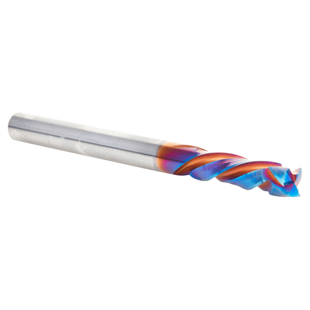 6mm x 22mm CNC Solid Carbide Spektra Extreme Tool Life Coated Compression Spiral Bit, 3-Flute, 6mm Shank Alt 3 - Image