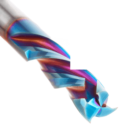 12mm x 41mm CNC Solid Carbide Spektra Extreme Tool Life Coated Compression Spiral Bit, 12mm Shank Alt 5 - Image