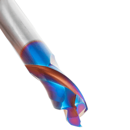 10mm Dia x 22mm CNC Solid Carbide Spektra Extreme Tool Life Coated Mortise Compression Spiral Bit, 2 Flute, 10mm Shank Alt 5 - Image